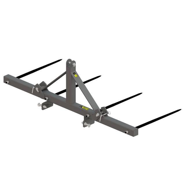 PIC'2 Balle N°4 Repliable Ø36 Ccav 4 Dents 1100 Gris référence fournisseur 202392